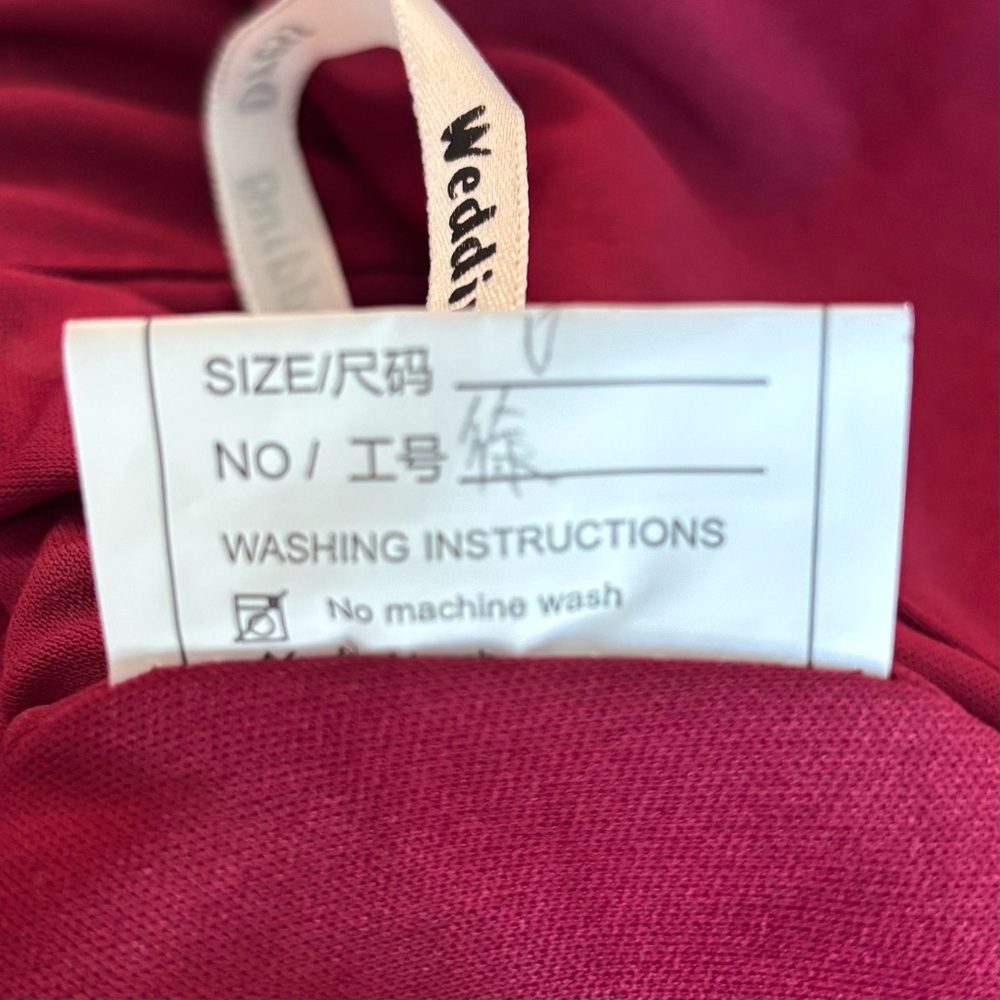 NEW Red Dress, Sequin Dress, Cocktail Dress, One Shoulder, NWOT, Size 0 - Picture 8 of 10